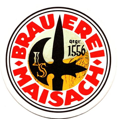 maisach ffb-by maisacher rund 2-4a (215-hg-blaugelb-doppelrahmen schwarz)